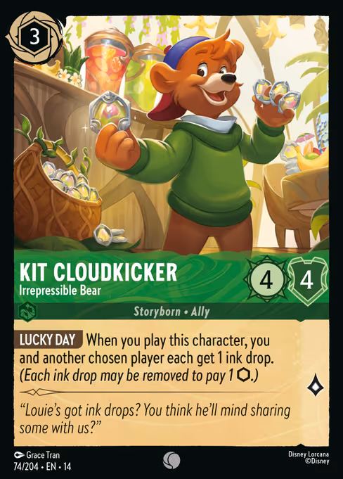 Kit Cloudkicker - Irrepressible Bear 74/204