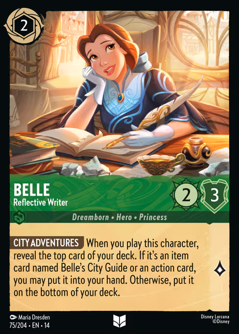 Belle - Reflective Writer 75/204