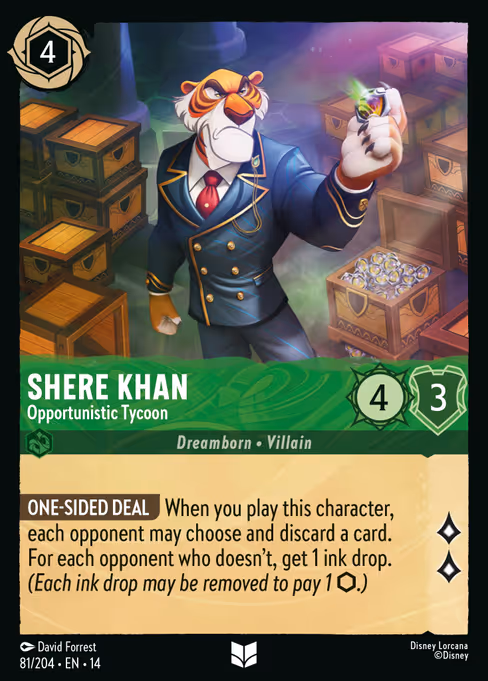 Shere Khan - Opportunistic Tycoon 81/204