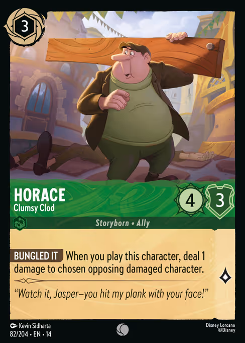 Horace - Clumsy Clod 82/204