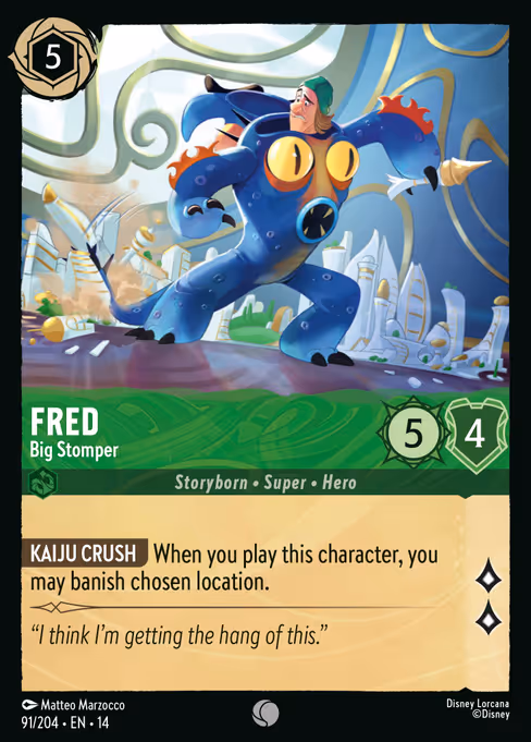 Fred - Big Stomper 91/204
