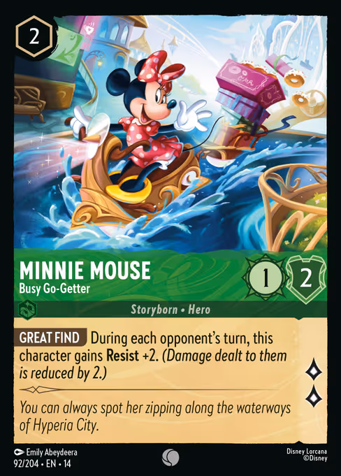 Minnie Mouse - Busy Go-Getter 92/204