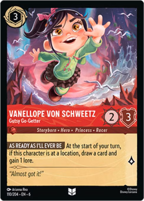 Vanellope Von Schweetz - Gutsy Go-Getter 110/204