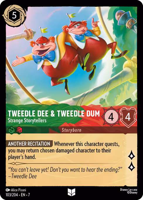 Tweedledee & Tweedledum - Strange Storytellers 103/204