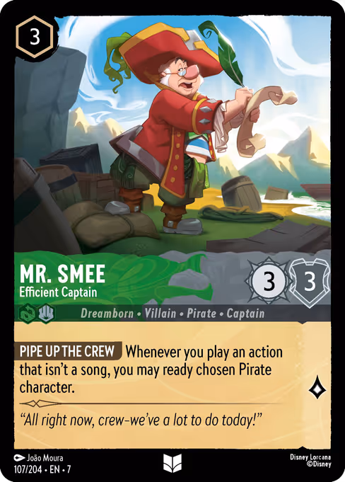 Mr. Smee - Efficient Captain 107/204