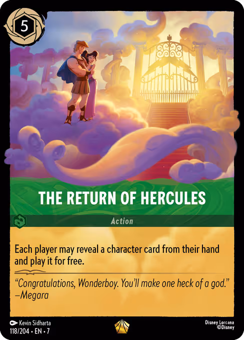 The Return of Hercules 118/204