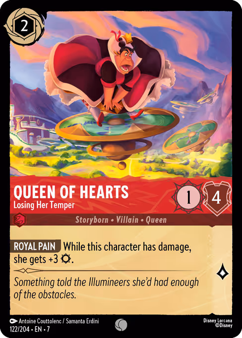 Queen of Hearts - Losing Her Temper 122/204