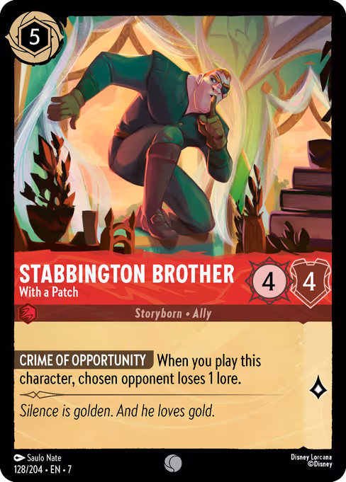 Stabbington Brother - With a Patch 128/204