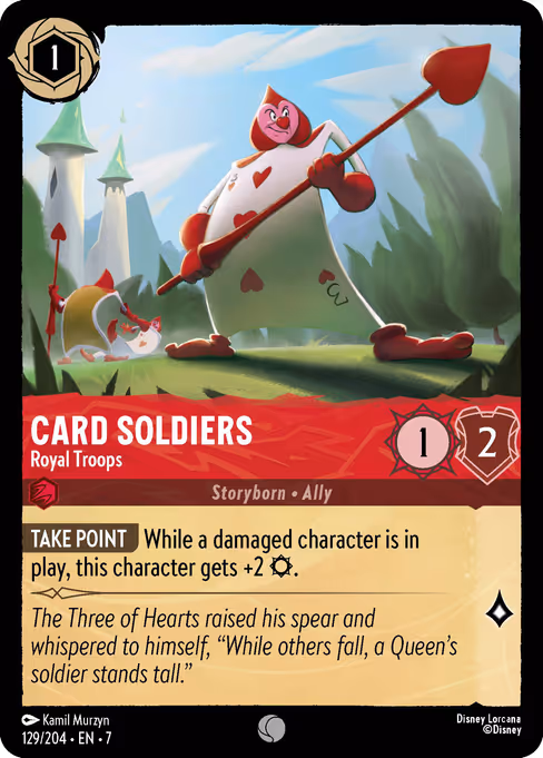 Card Soldiers - Royal Troops 129/204