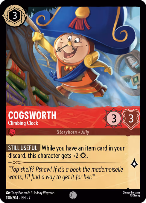 Cogsworth - Climbing Clock 130/204