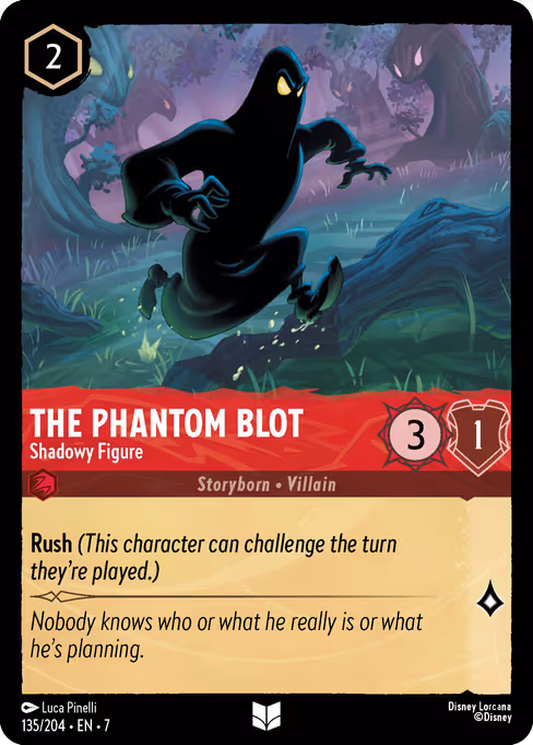 The Phantom Blot - Shadowy Figure 135/204