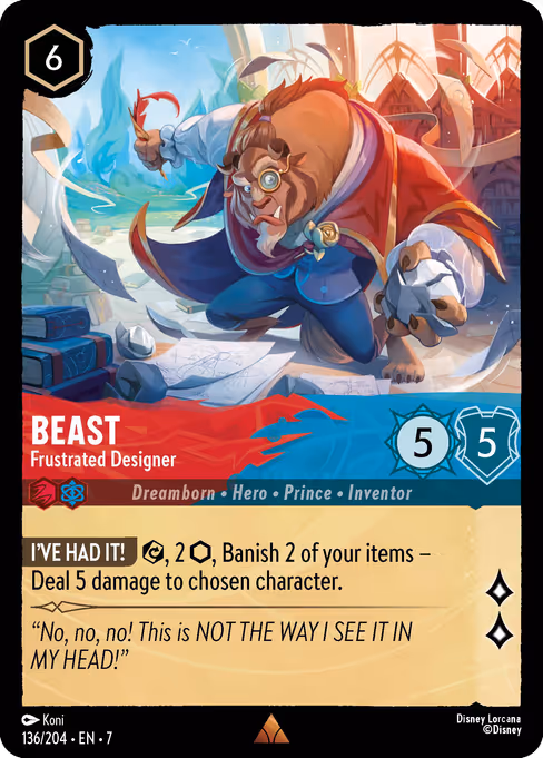 Beast - Frustrated Designer 136/204