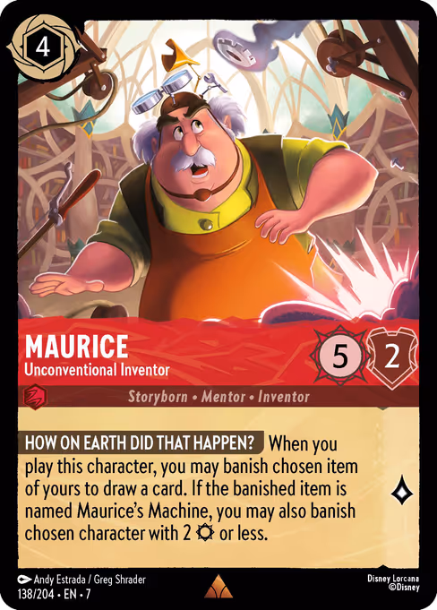 Maurice - Unconventional Inventor 138/204