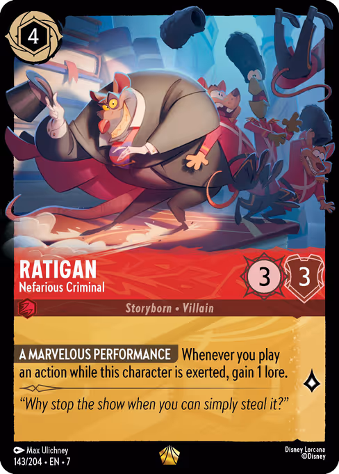 Ratigan - Nefarious Criminal 143/204