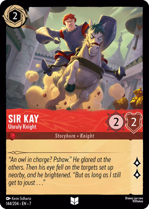 Sir Kay - Unruly Knight 144/204
