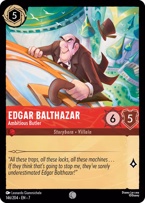 Edgar Balthazar - Ambitious Butler 146/204