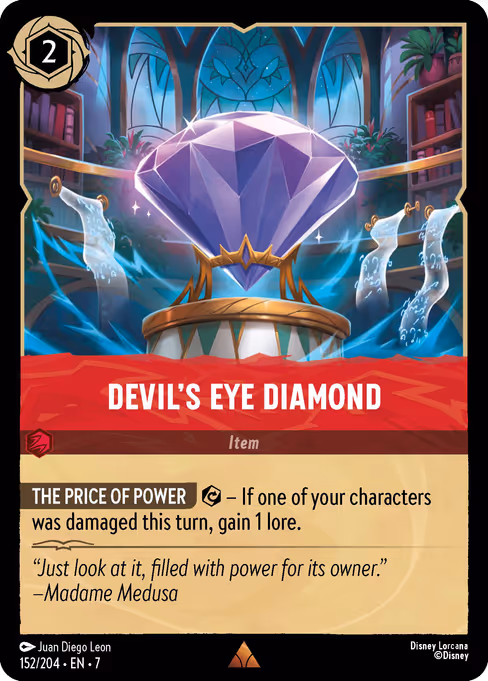 Devil's Eye Diamond 152/204