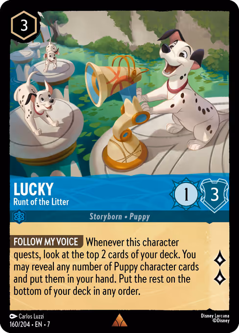 Lucky - Runt of the Litter 160/204