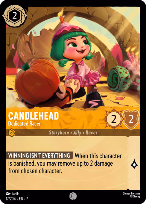 Candlehead - Dedicated Racer 17/204