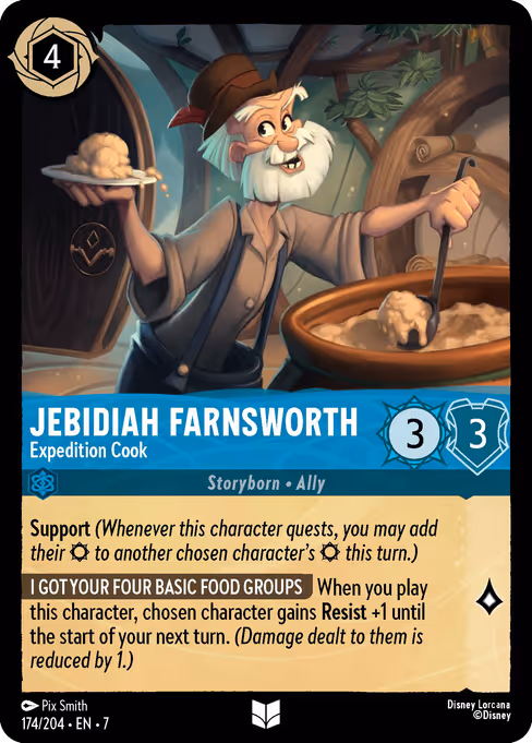 Jebidiah Farnsworth - Expedition Cook 174/204