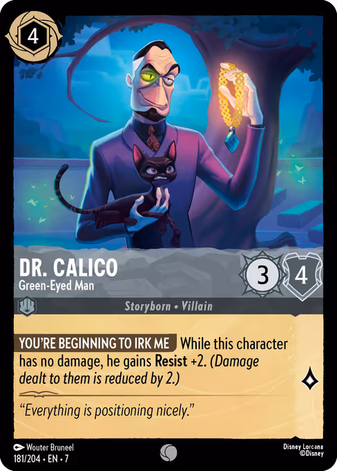 Dr. Calico - Green-Eyed Man 181/204