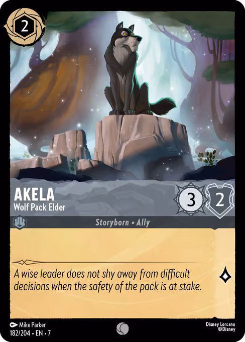 Akela - Wolf Pack Elder 182/204