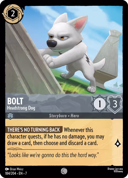 Bolt - Headstrong Dog 184/204
