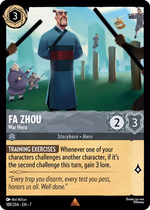 Fa Zhou - War Hero 188/204