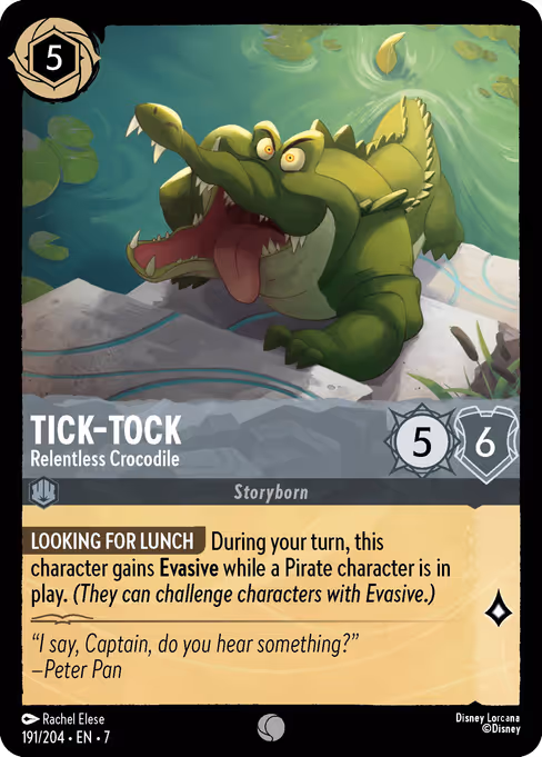 Tick-Tock - Relentless Crocodile 191/204