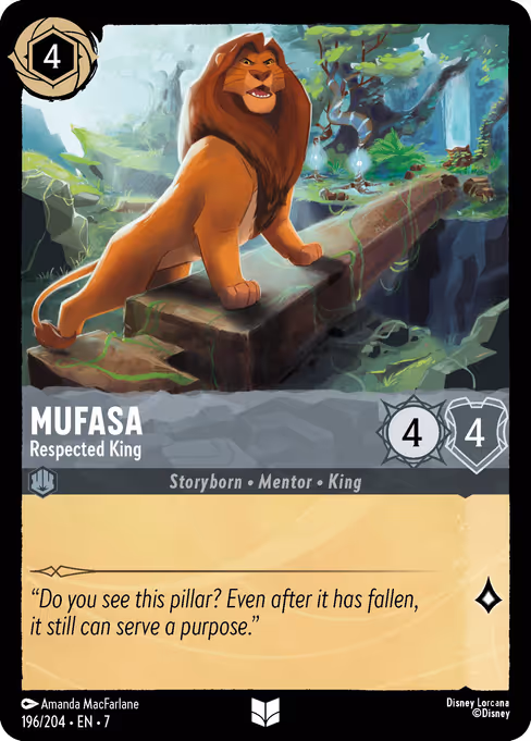 Mufasa - Respected King 196/204