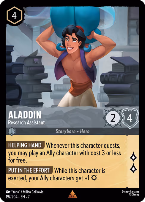 Aladdin - Research Assistant 197/204