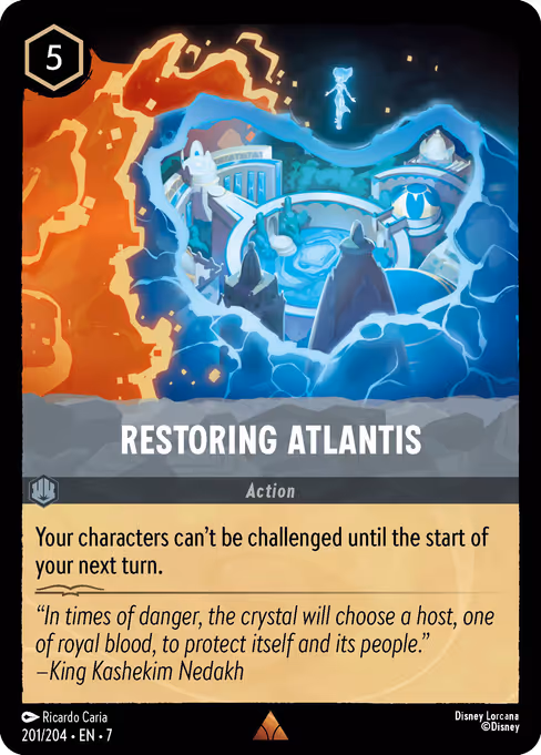 Restoring Atlantis 201/204