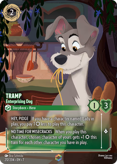 Tramp - Enterprising Dog 212/204