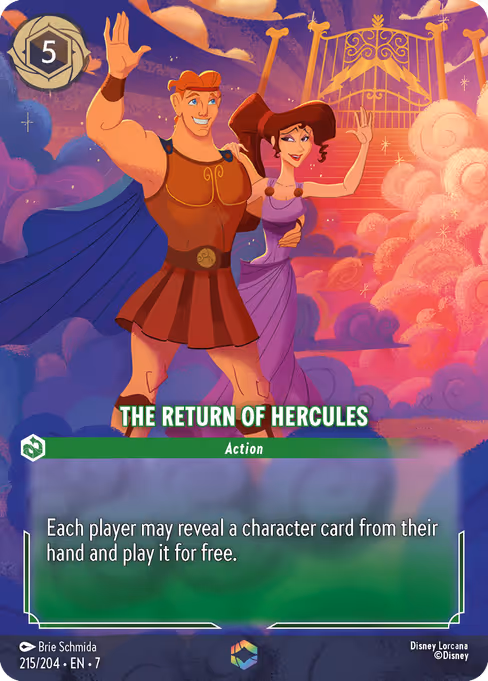 The Return of Hercules 215/204