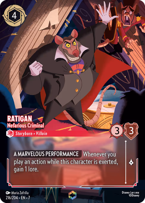 Ratigan - Nefarious Criminal 216/204