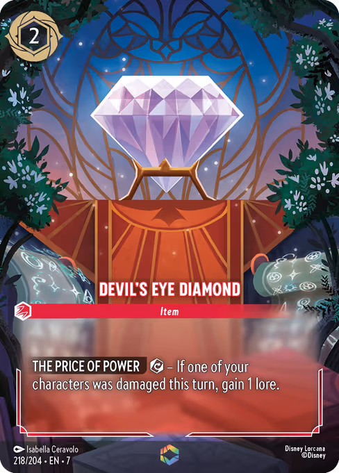 Devil's Eye Diamond 218/204