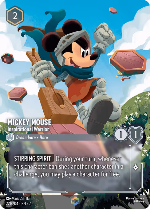 Mickey Mouse - Inspirational Warrior 221/204