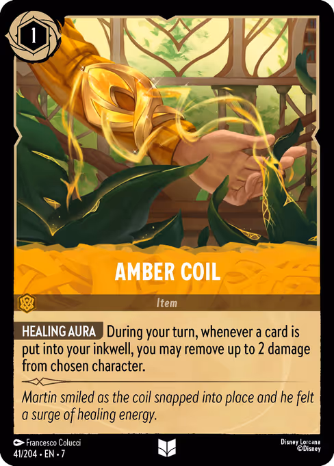 Amber Coil 41/204