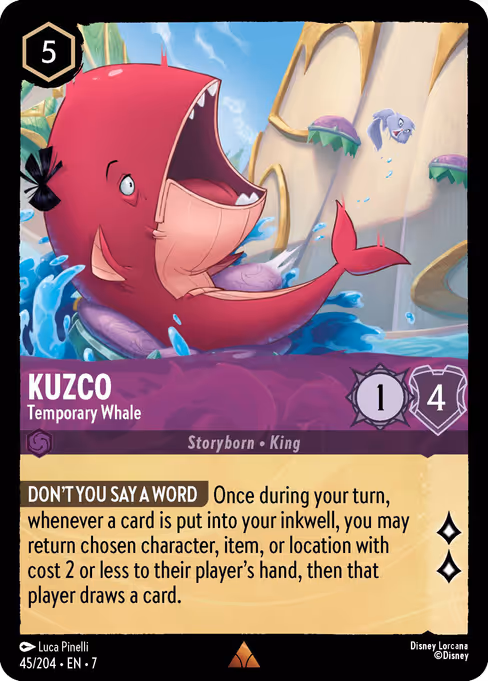 Kuzco - Temporary Whale 45/204