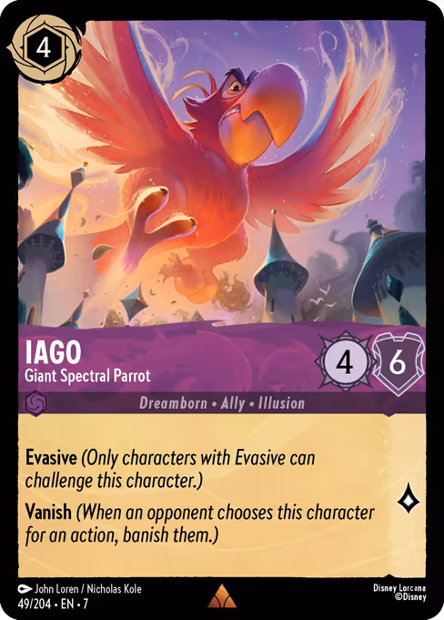 Iago - Giant Spectral Parrot 49/204
