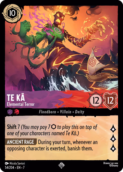 Te Kā - Elemental Terror 54/204
