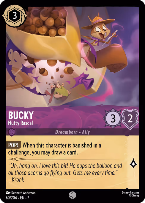 Bucky - Nutty Rascal 60/204