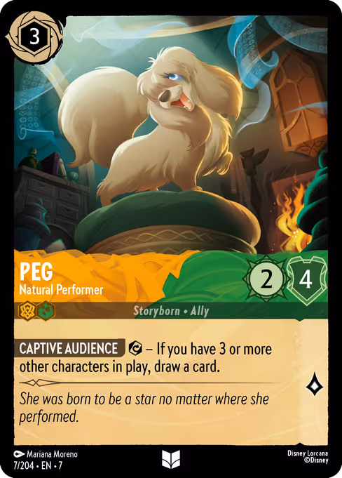 Peg - Natural Performer 7/204