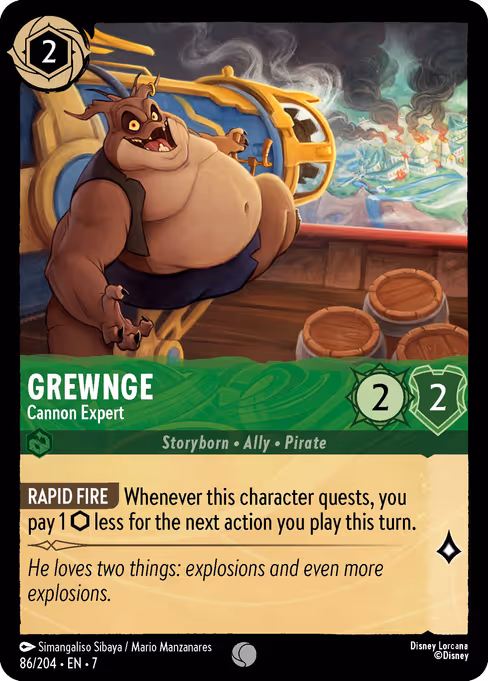 Grewnge - Cannon Expert 86/204