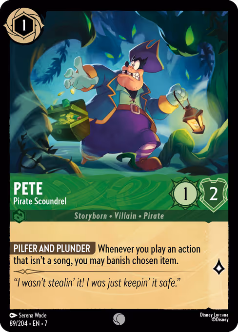 Pete - Pirate Scoundrel 89/204