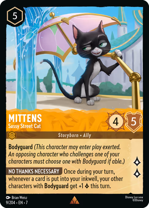Mittens - Sassy Street Cat 9/204
