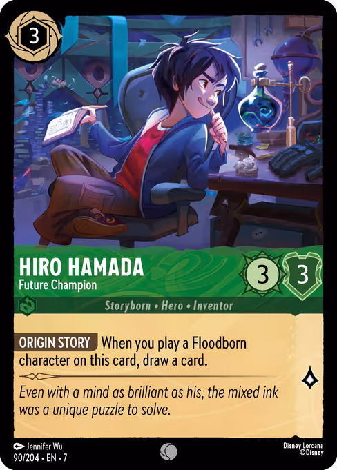 Hiro Hamada - Future Champion 90/204