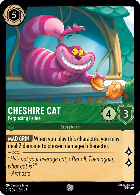 Cheshire Cat - Perplexing Feline 91/204