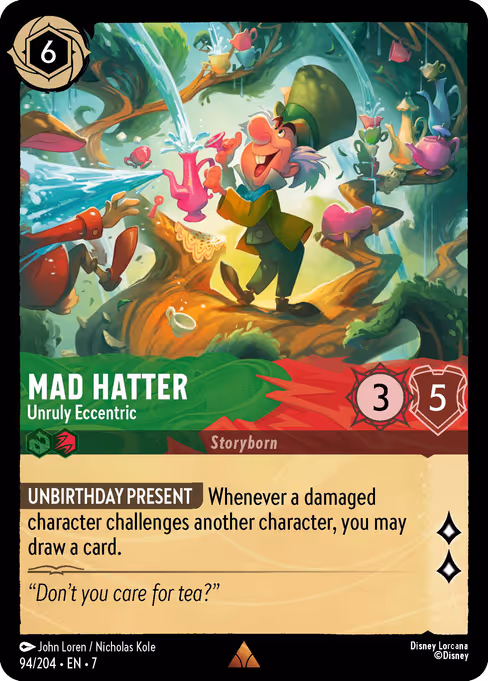 Mad Hatter - Unruly Eccentric 94/204