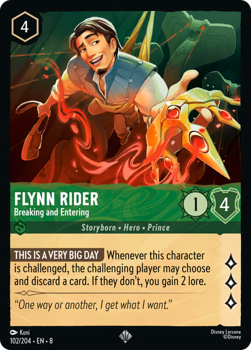 Flynn Rider - Breaking and Entering 102/204
